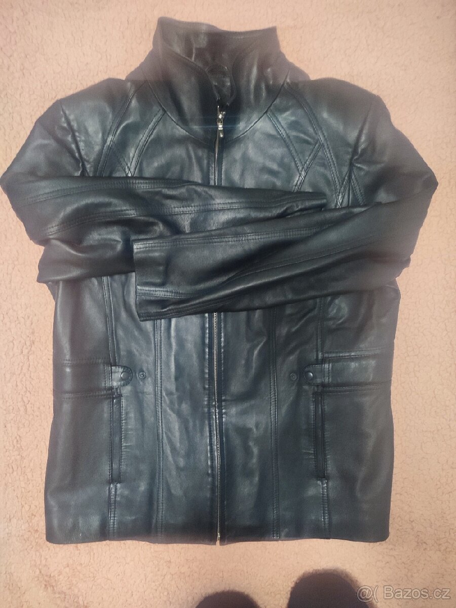 Dámská kožená bunda - 4