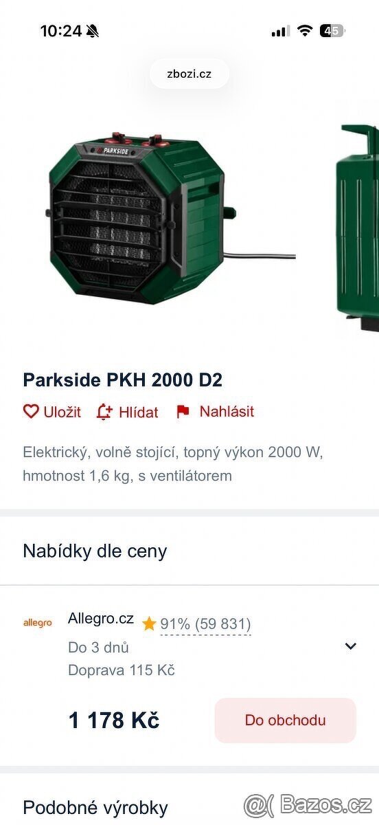 Keramický přímotop 🍀Parkside🍀 - 4