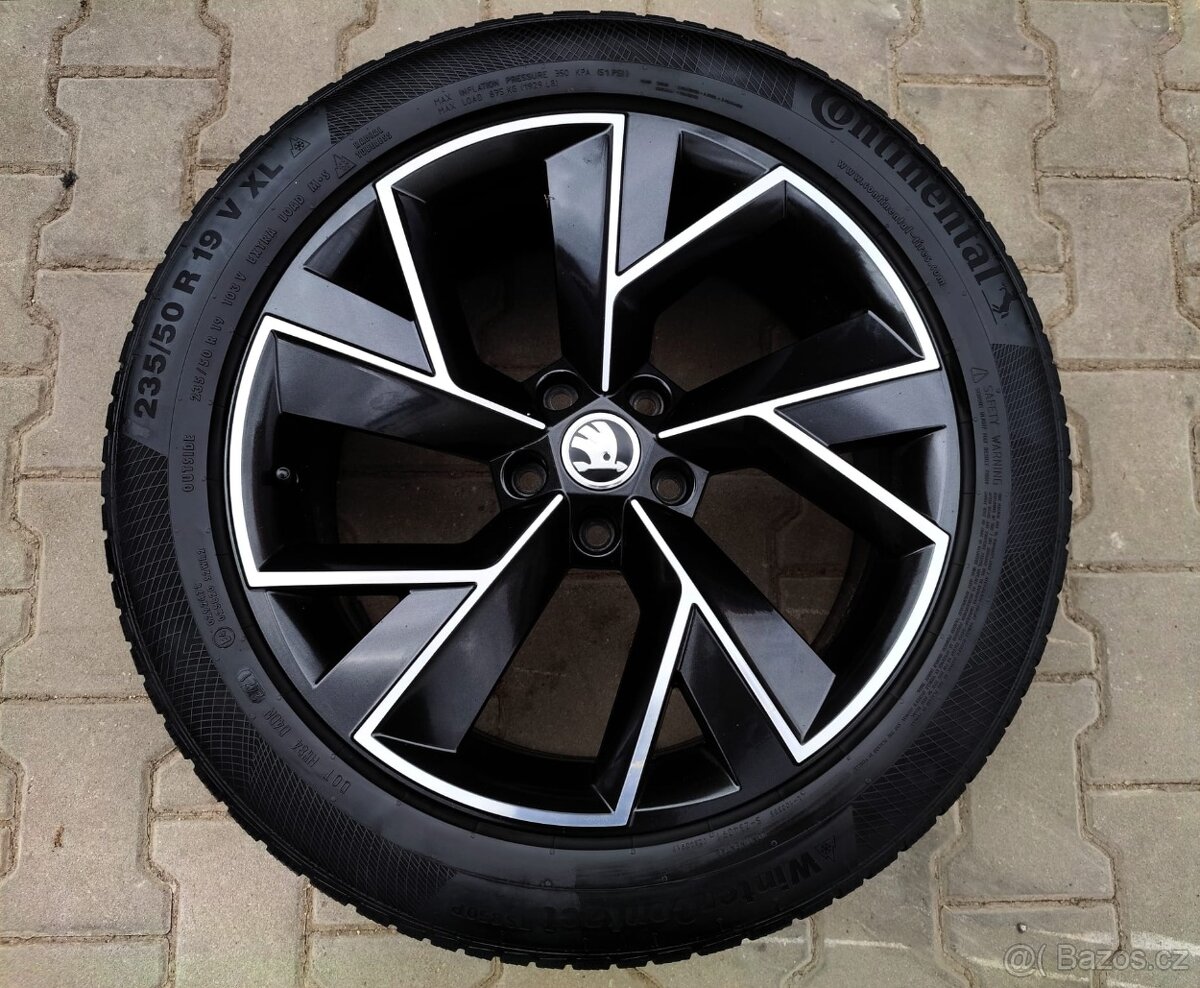 Originální sada Škoda Kodiaq 5x112 R19 Triglav - 4
