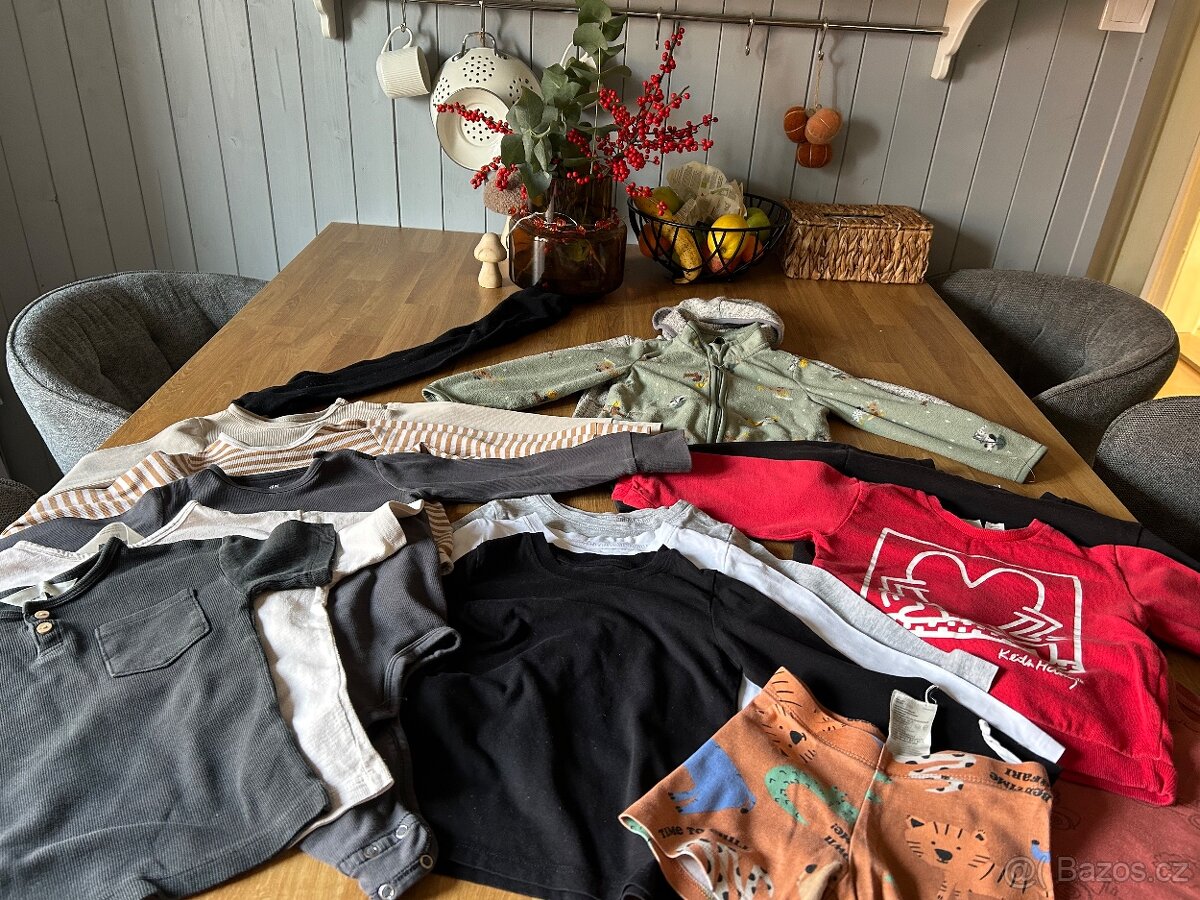 Dětské mikiny a trička velikost 98 - 4