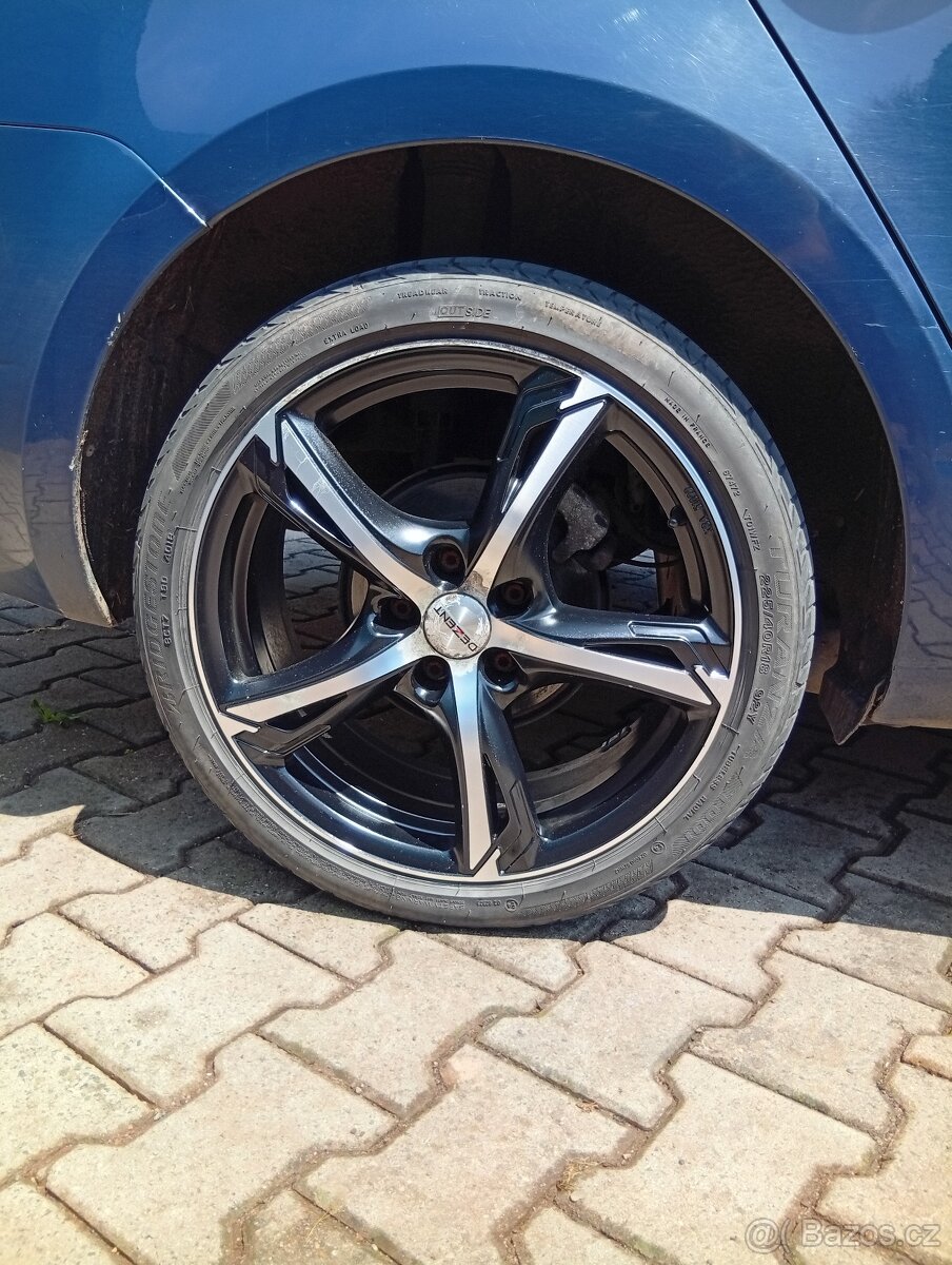 Prodám ALU kola 5x112mm, 7,5j18, Et 45 - 4