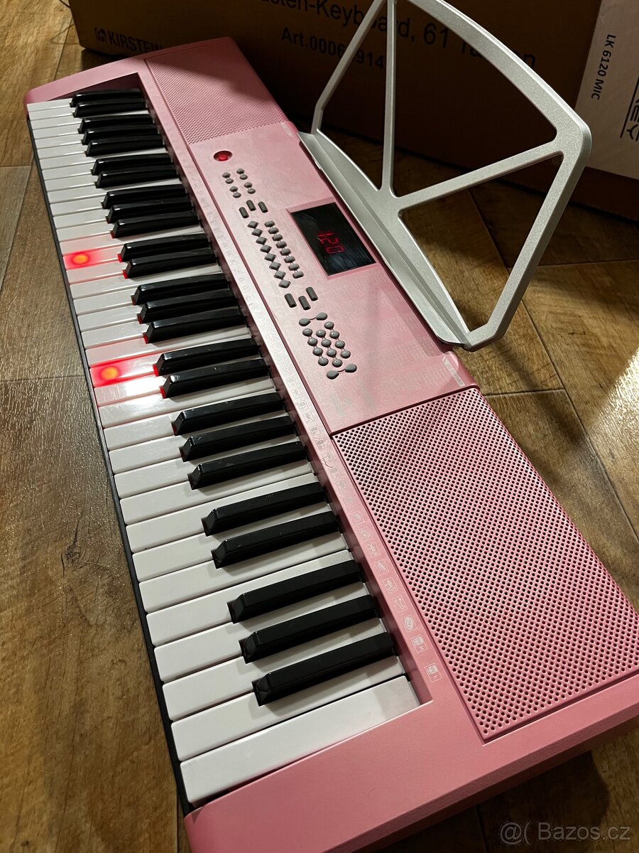 Klávesy McGrey růžově - nové - 4