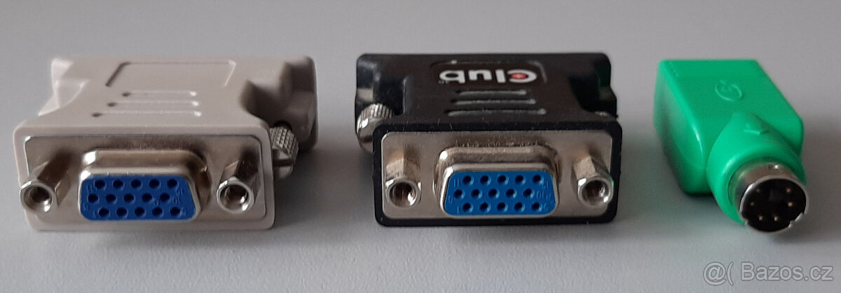 Různé funkční PC kabely, redukce a příslušenství dle fotek - 4