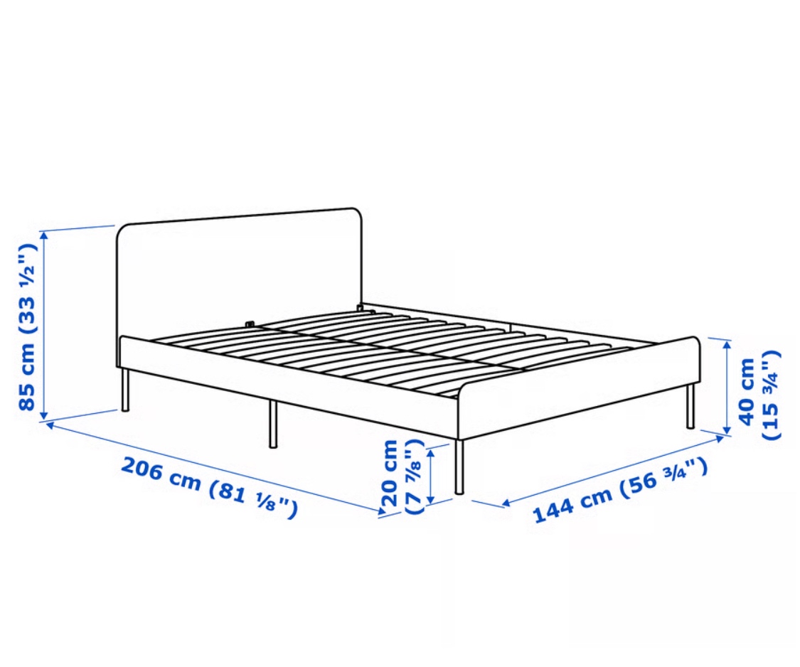 Čalouněná postel včetně matrace 140x200 - 4