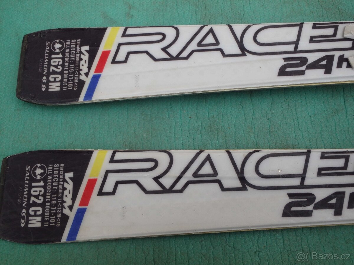 lyže SALOMON 24 HOURS RACE, ti2, powerline 162CM + hůlky SCO - 4