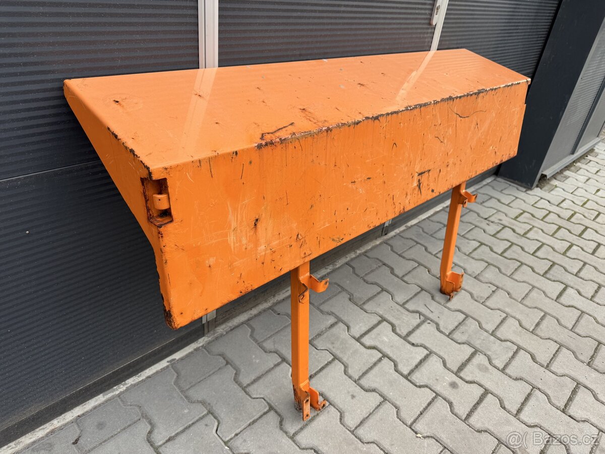 Multicar korba zvýšené čelo nástavec čela násypka - 4