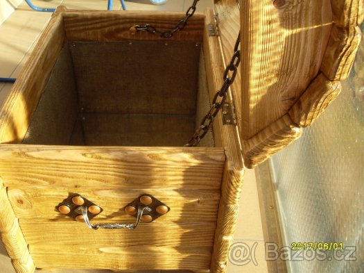 ruční práce dřevěná skřínká - 4