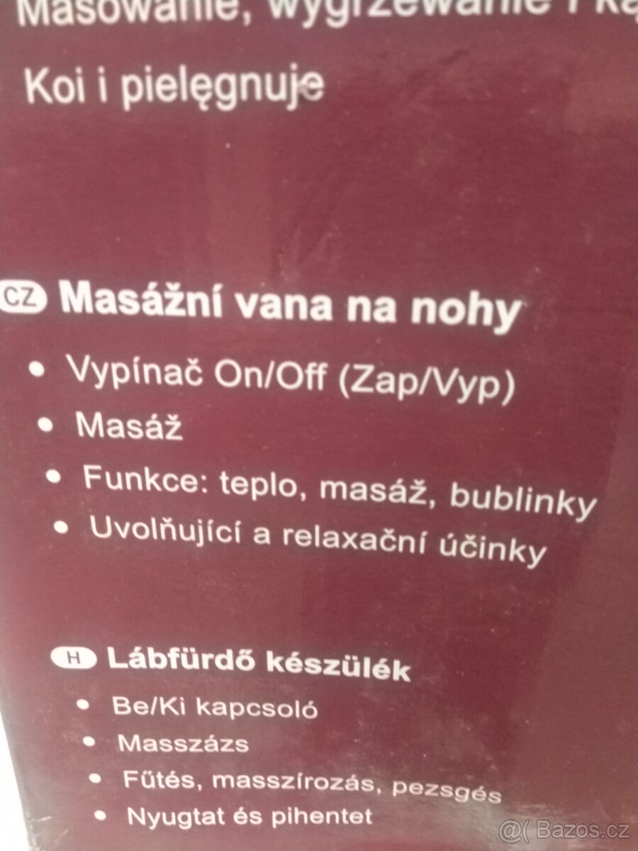 Masážní vana na nohy - 4