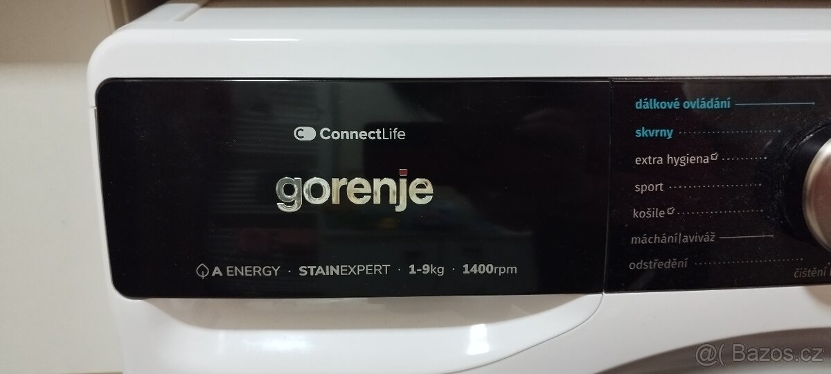 Pračka Gorenje na 9kg prádla - 4