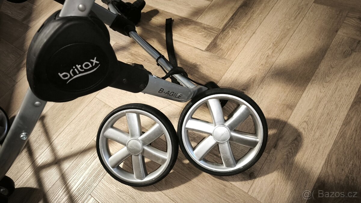 Dvojkocarek, sourozenecký Britax double - 4