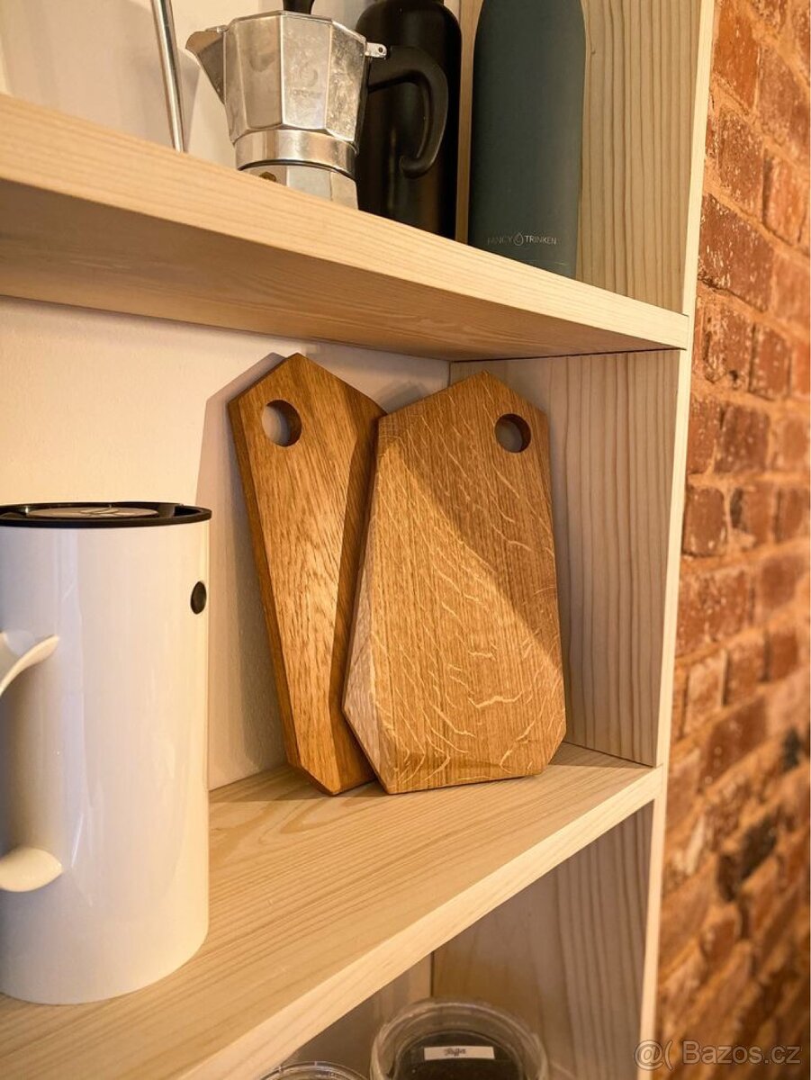 Dřevěné masivní krájecí prkno. - 4