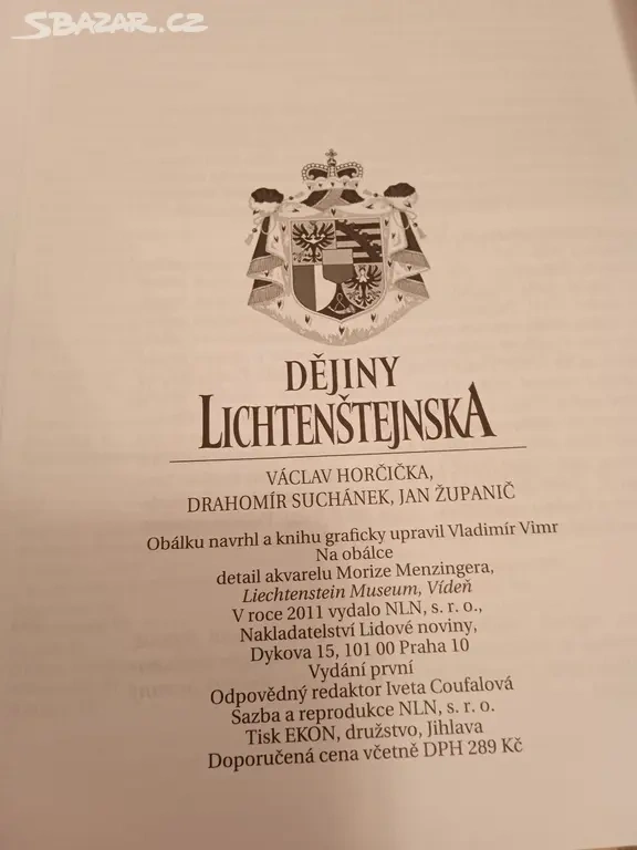 Dějiny Lichtenštejnska (edice Dějiny států) - 4