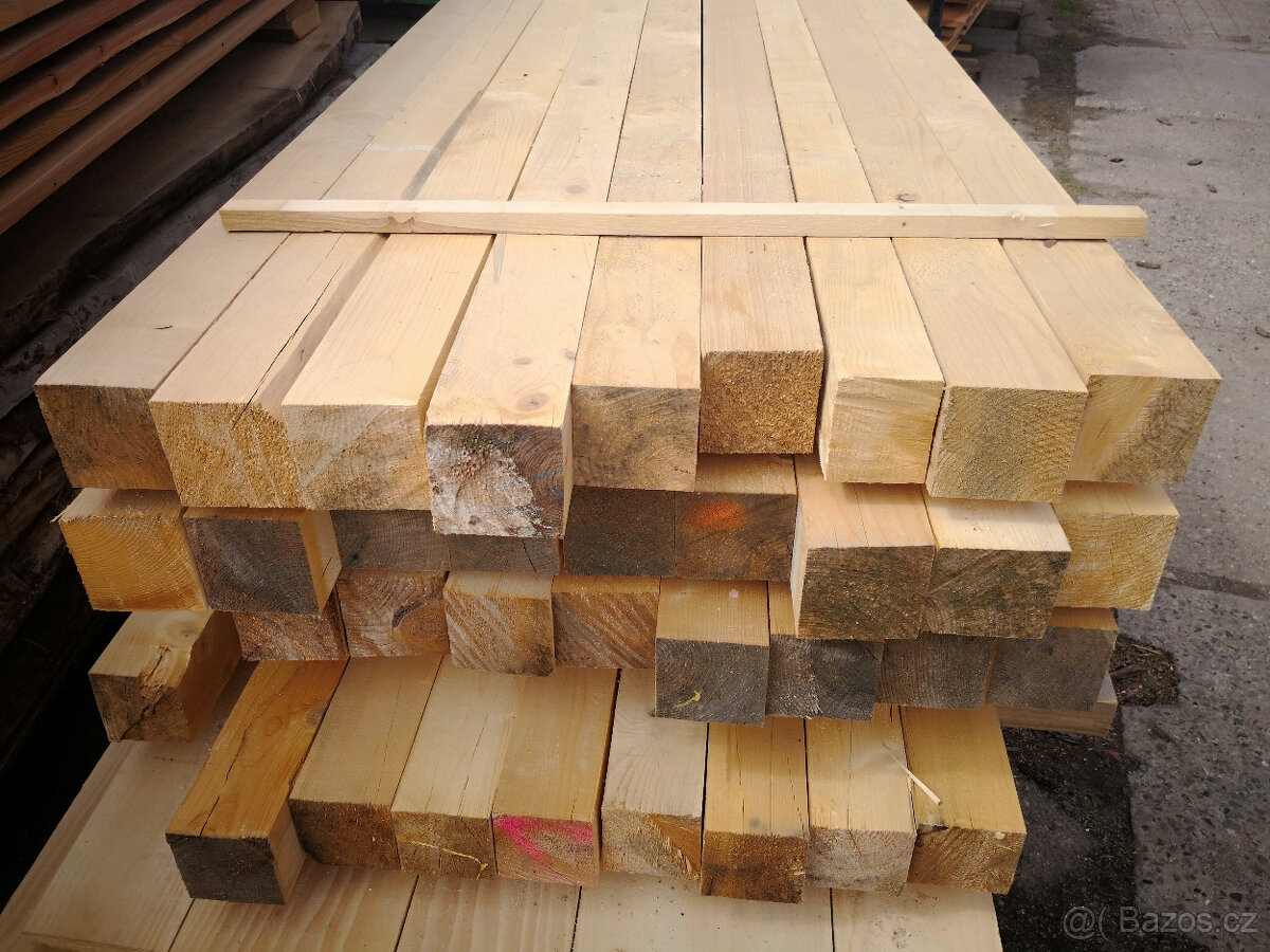 hoblovane smrkove tramy na pergolu - 4