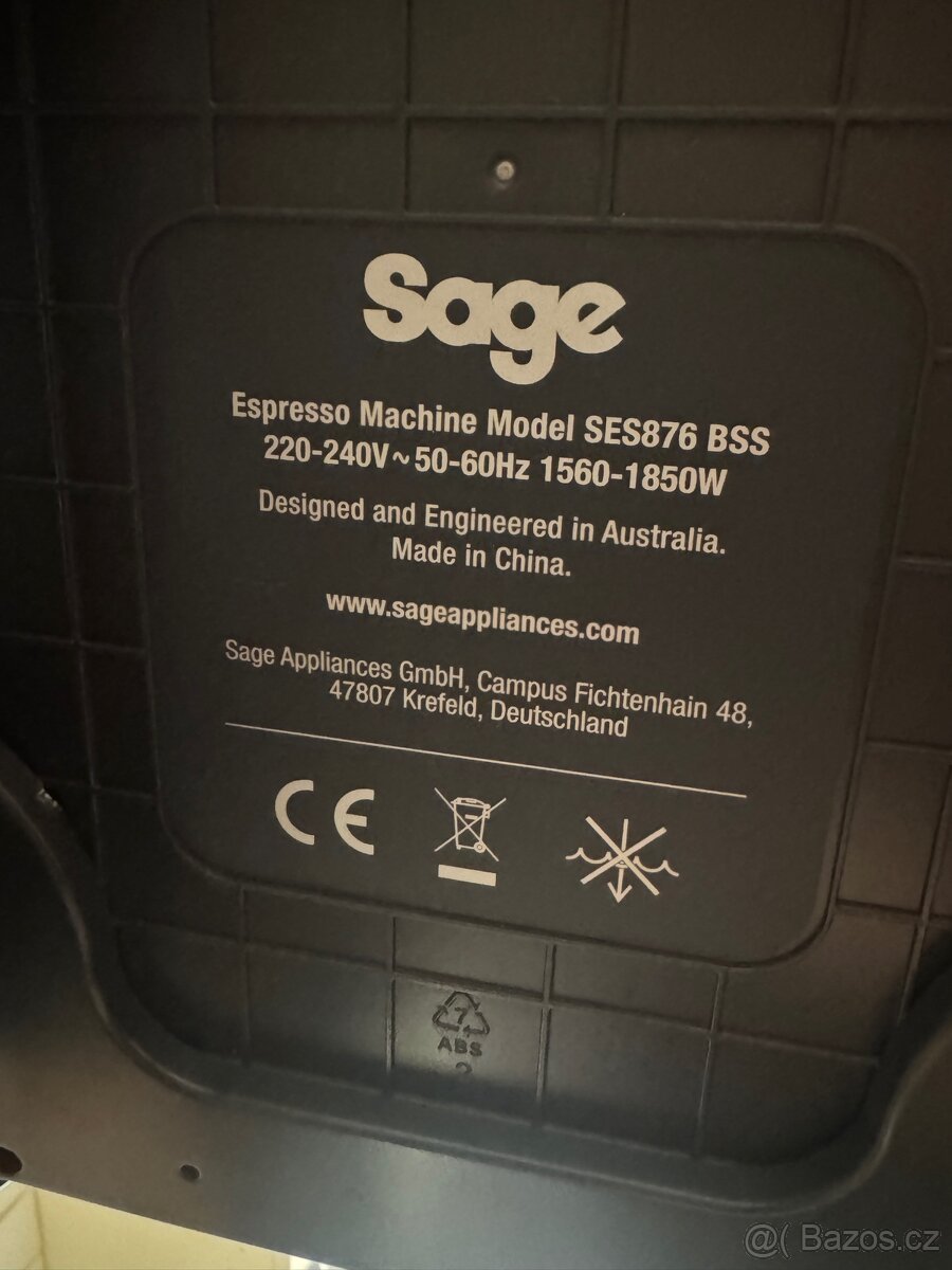 Kavovar Sage - 4