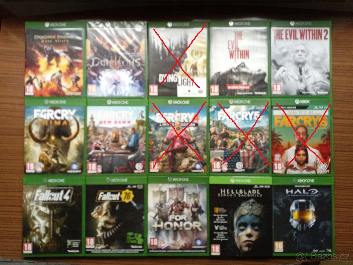 XBOX One Hry (XONE) 1/2 Akce 3+1 - 4