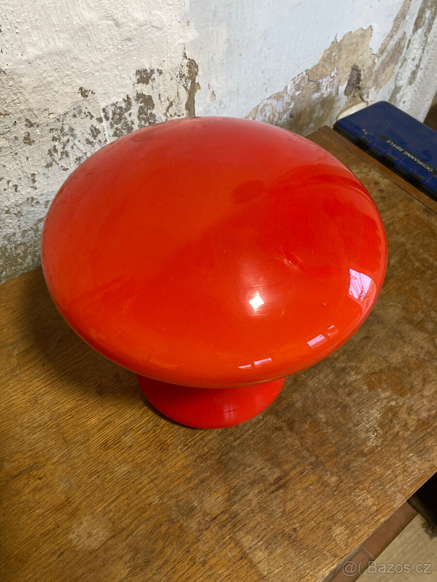 Keramika a Retro Lampa Opálové sklo - 4
