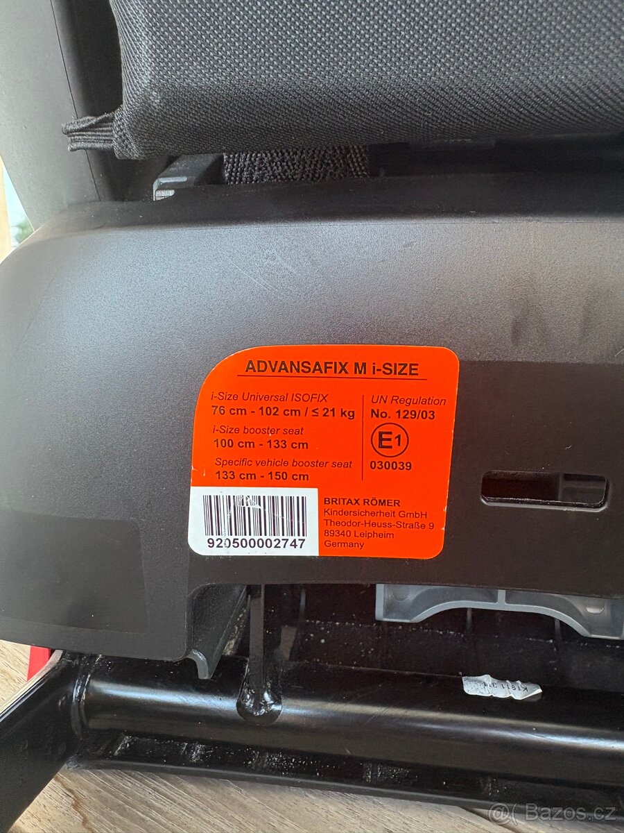 BRITAX AUTOSEDAČKA ADVANSAFIX M I-SIZE - 4
