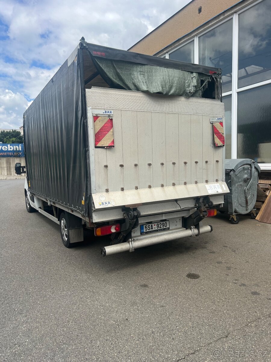 Renault Master 2.3 125kw dph plachta čelo - 4