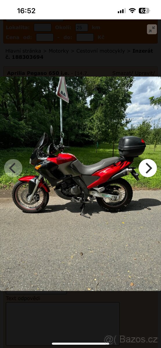 Aprilia pegaso 650 - 4