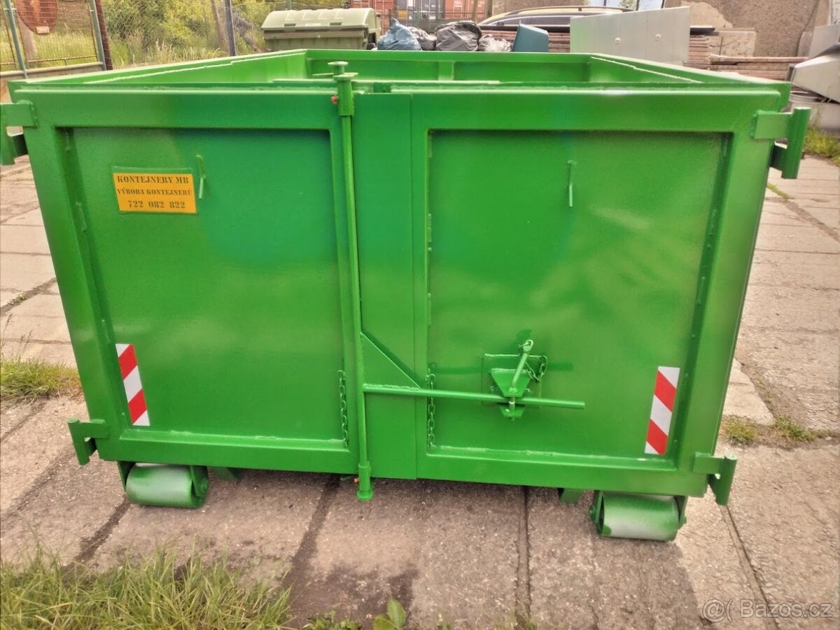 Prodám hákový suťový kontejner Multicar 4,5m3 - 4