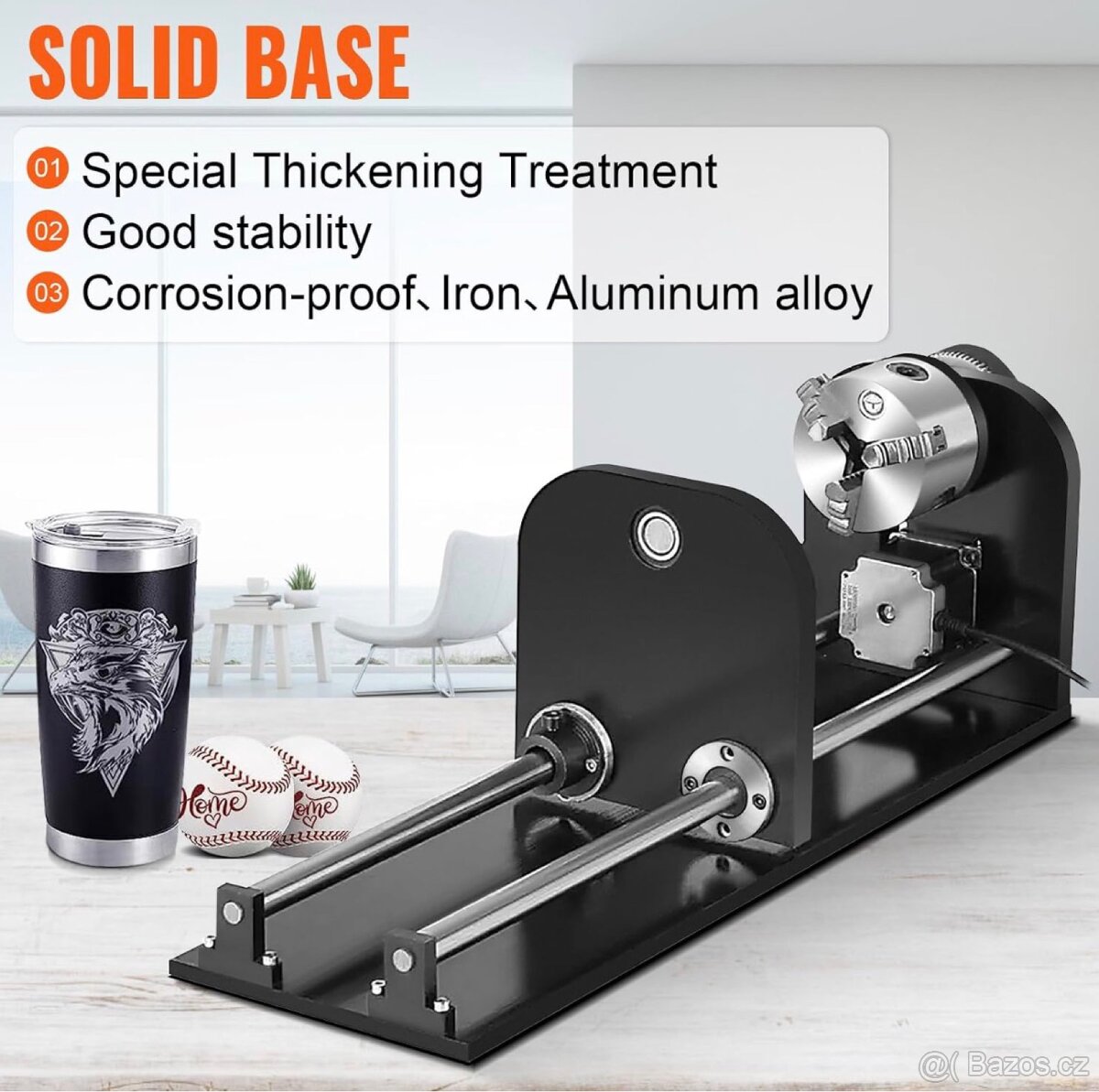 Rotační nástavec pro CO2 laser - 4
