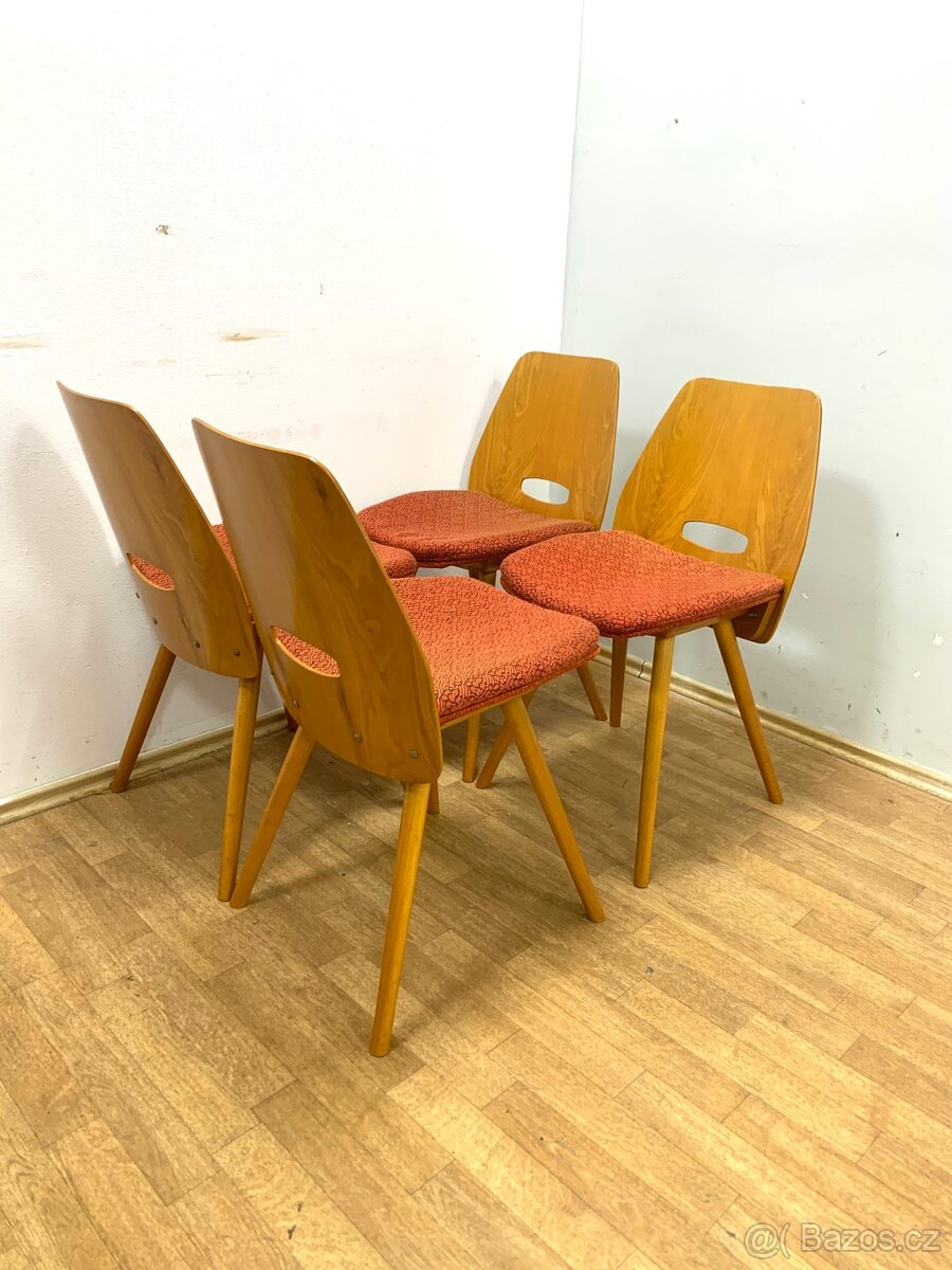 Retro židle 60. léta Brusel :; - 4