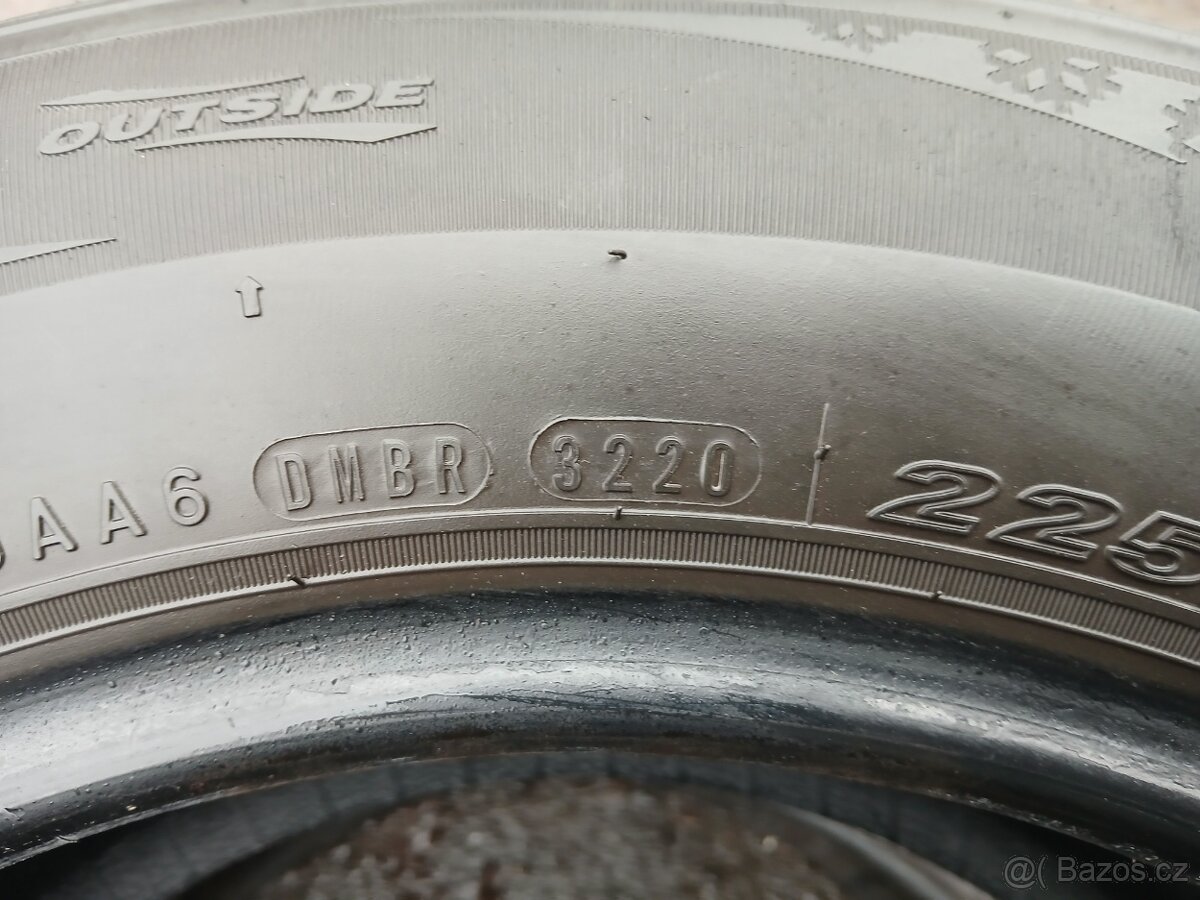 2ks zimní pneu 225/60/16 - 4