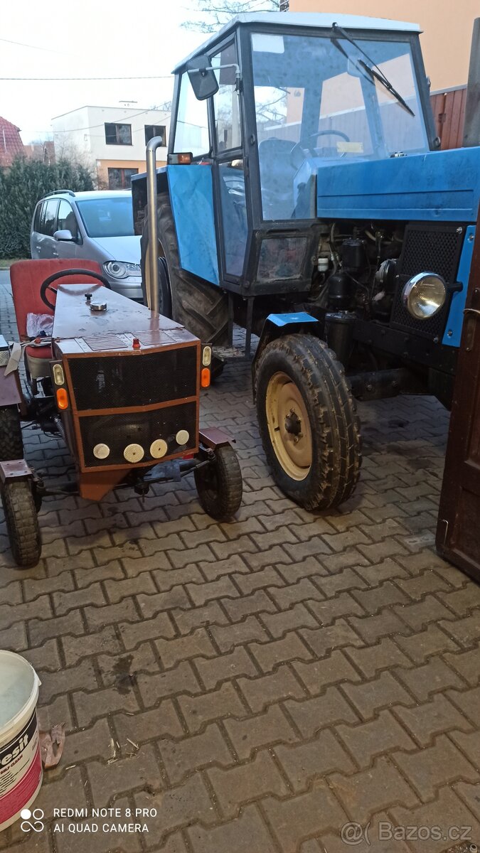 Traktůrek domácí vyroby - 4