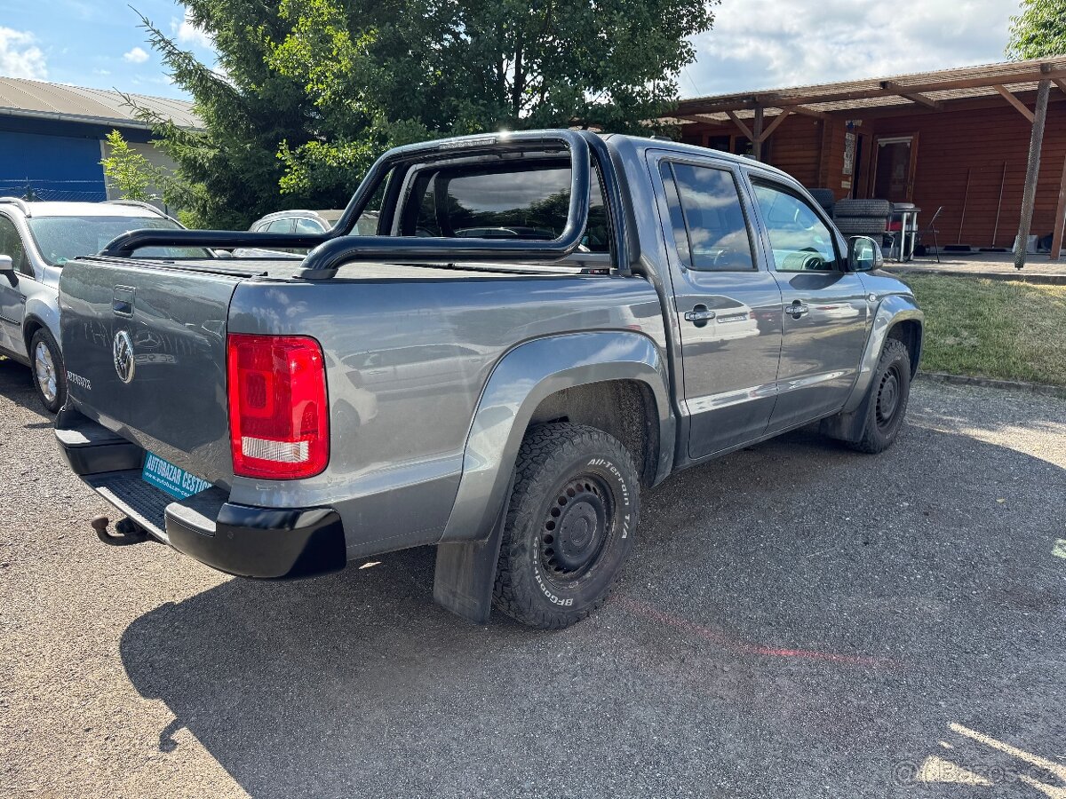 VW AMAROK 2.0 TDI 120kw 2011 SERVISKA ZÁRUKA NA KM