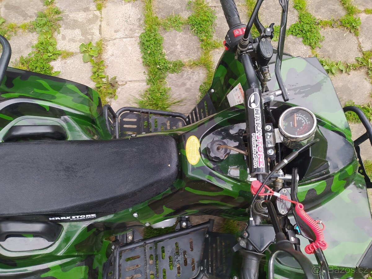 Dětská čtyřkolka čtyřtaktní benzínová 125 ccm