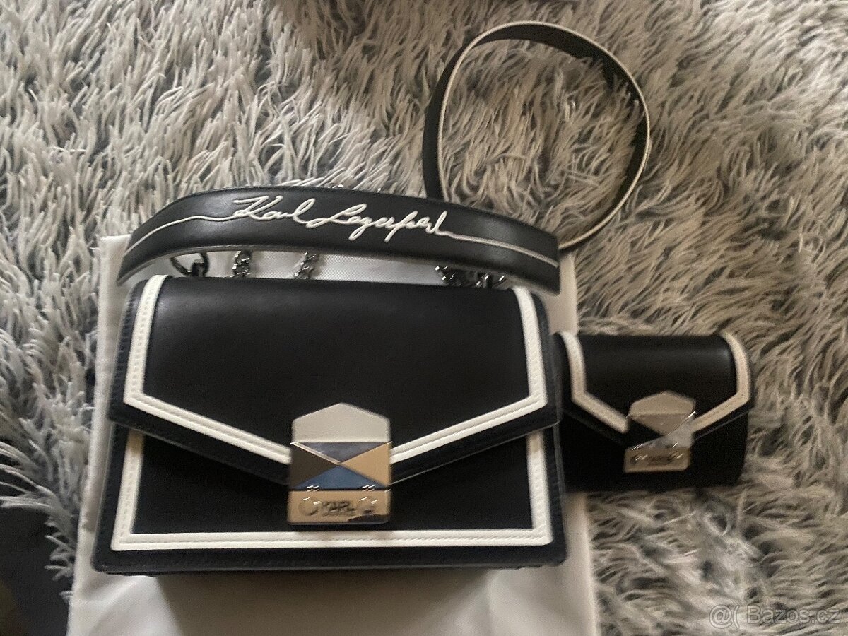 Kabelka a peněženka Karl Ragerfeld - 4