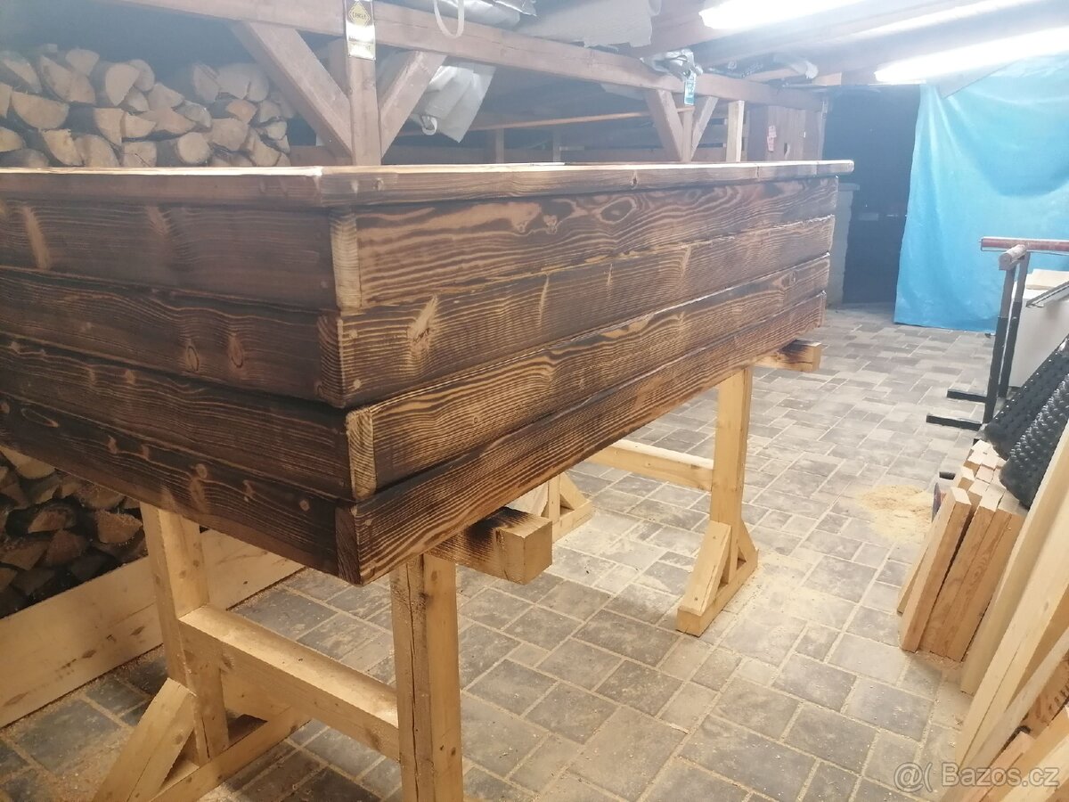 10%-SLEVA Vyvýšené záhony z modřínu-OPALOVANE - 4