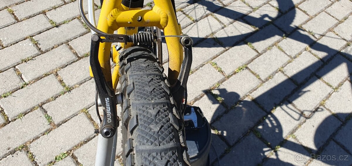 Horské kolo Spyder 26", vel. S, žluté - 4