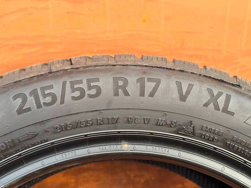 Zimní Continental 215/55/17 XL - 4
