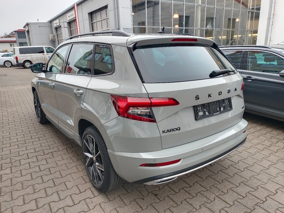 Škoda Karoq 2.0TSI 140kW 4x4 DSG Sportline - Zálohováno - 4