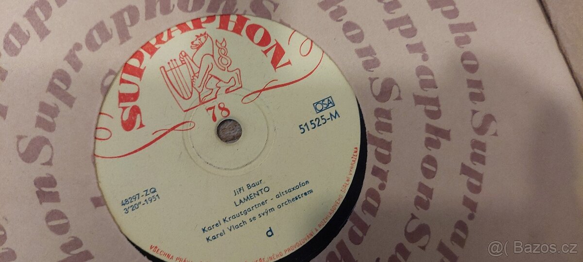 STARÉ GRAMOFONOVĚ DESKY - 4