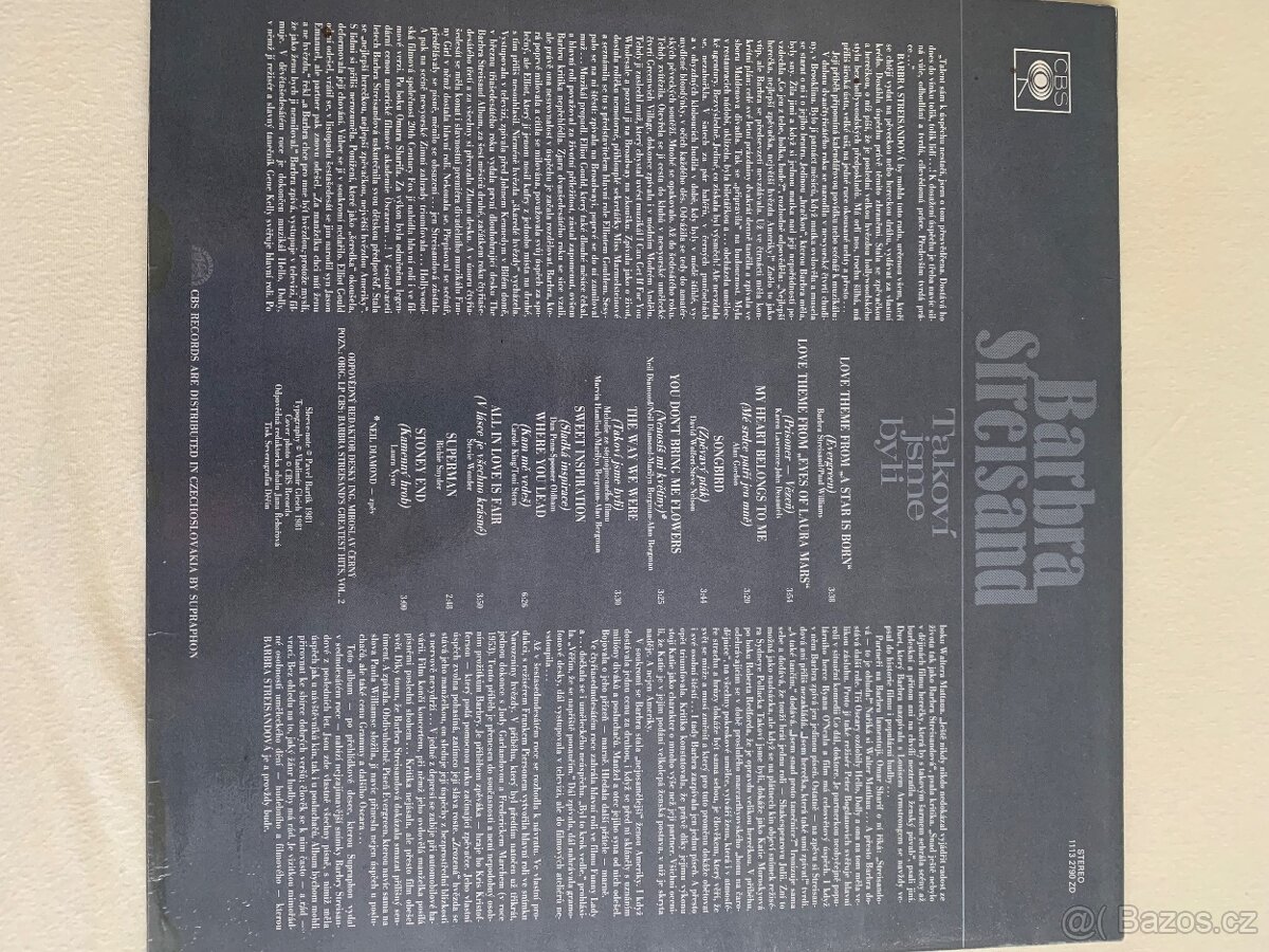Vinylové LP Barbry Streisand - 4