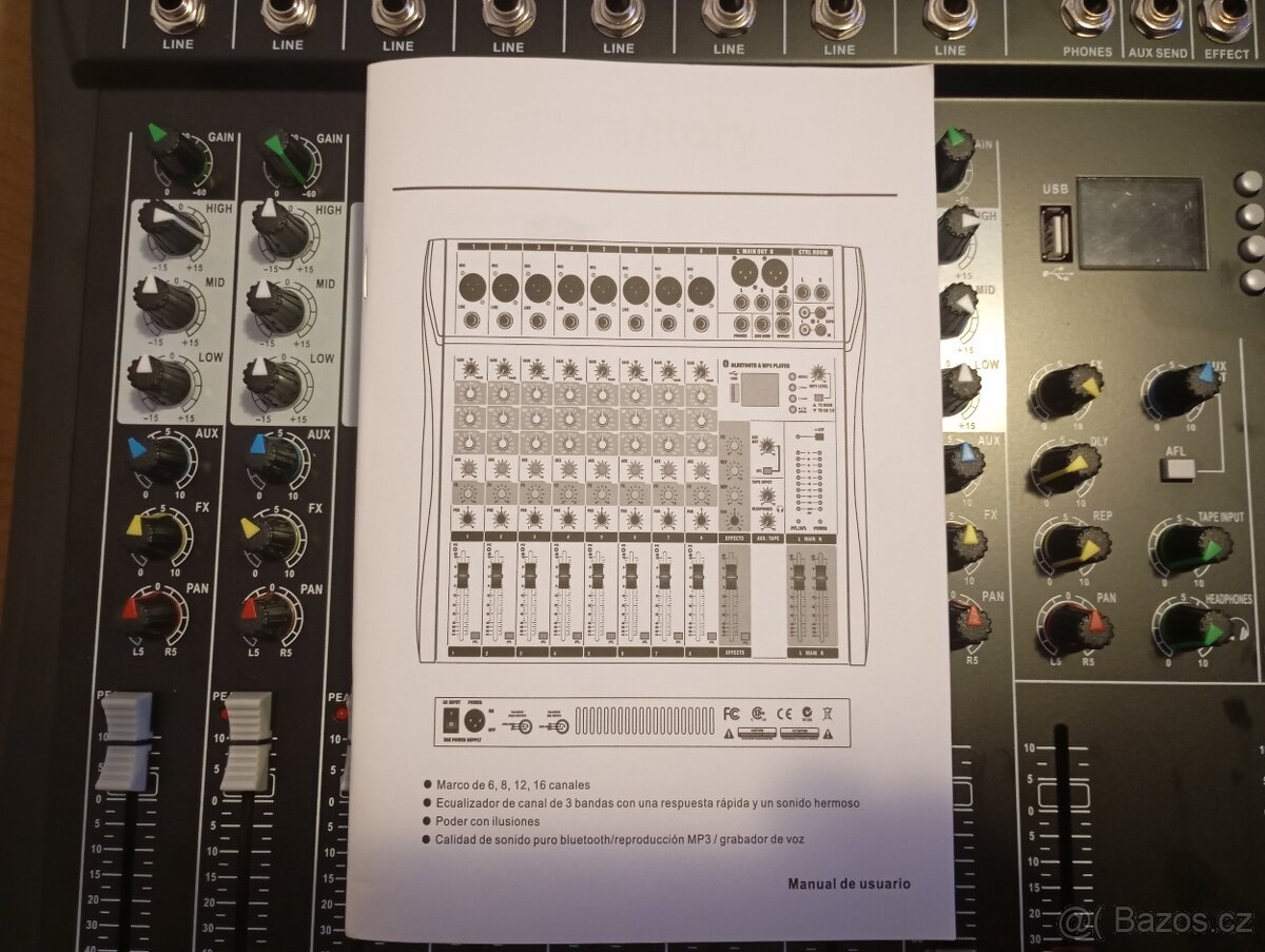 Prodám, 8 kanálový Mix - 4