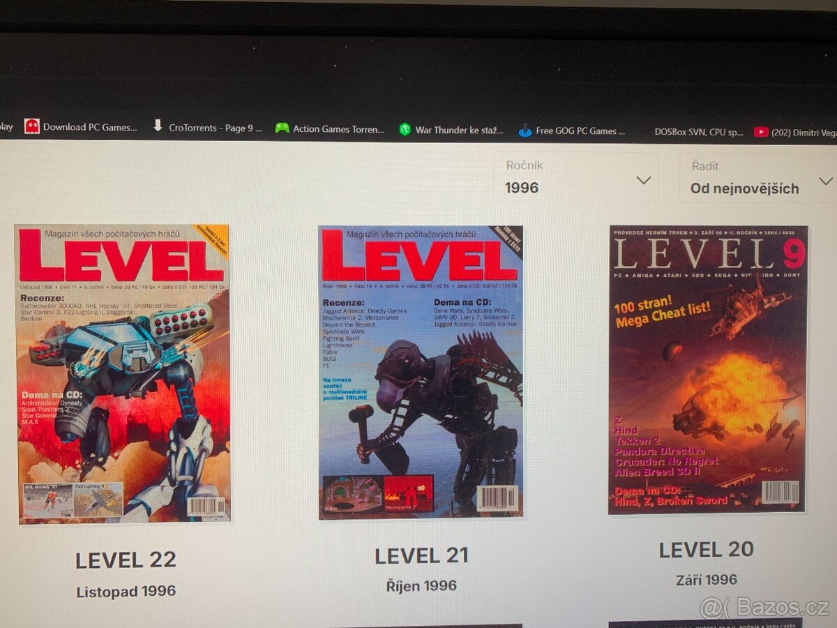 Koupim casopis level - 4