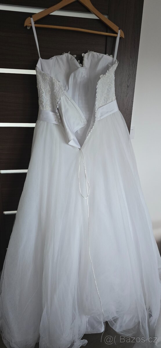 Svatební šaty vel.36 - 4