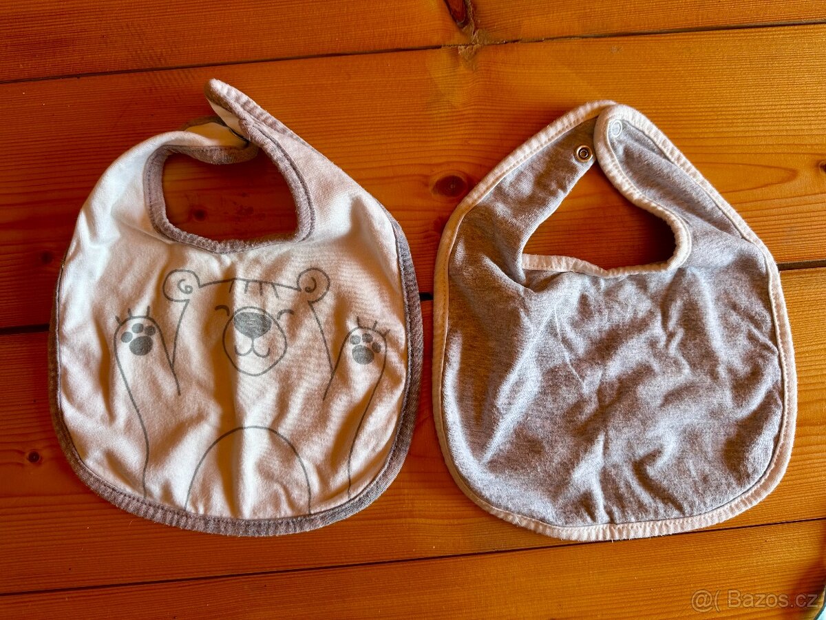 Set látkových bryndáků - 4