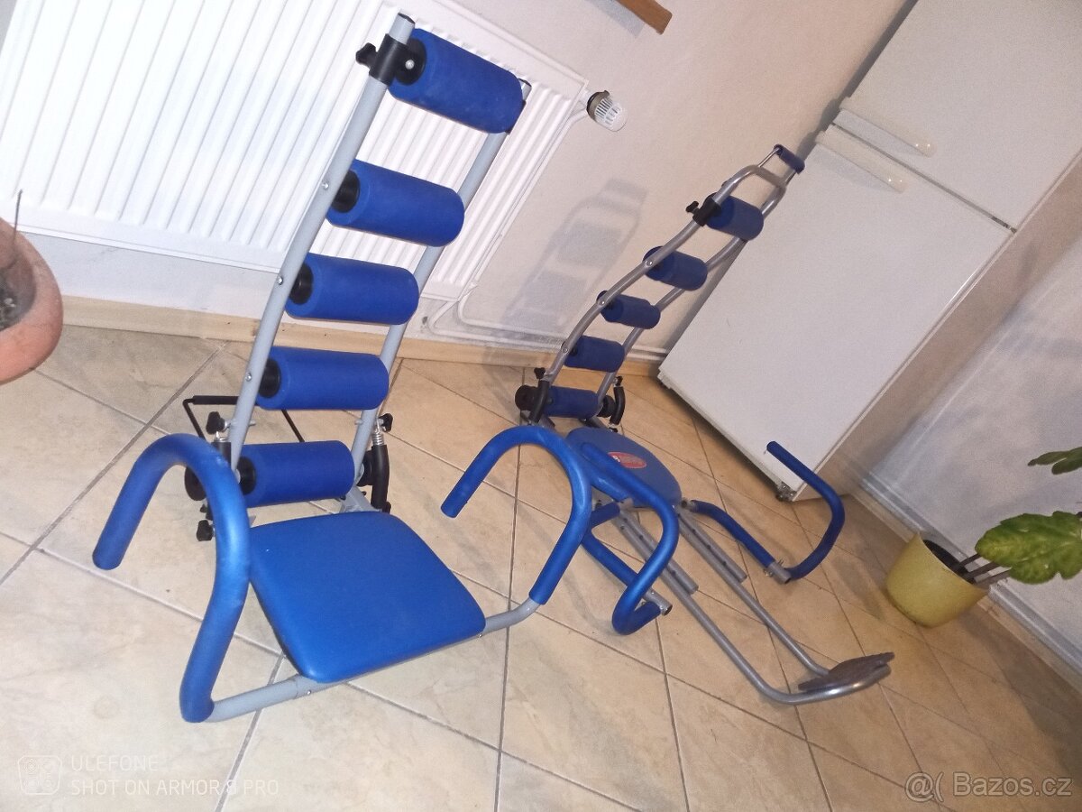 Posilovací stroj na břicho - 2 VARIANTY - 4