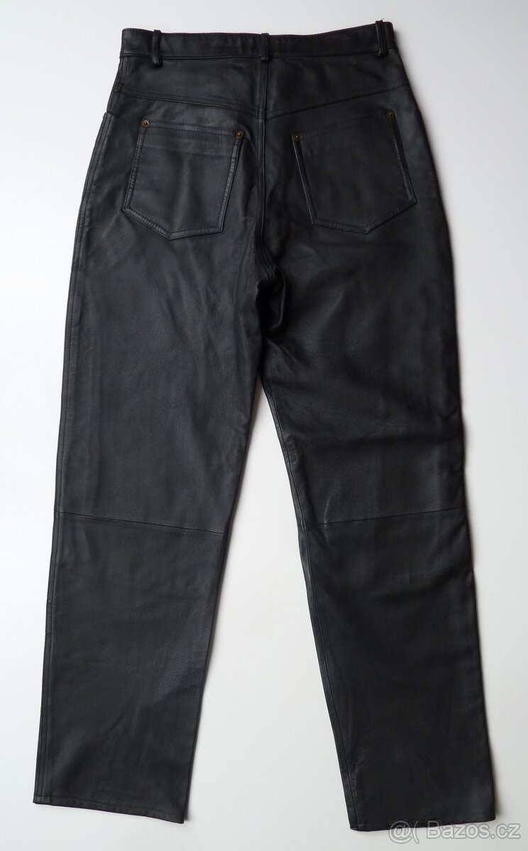 Dámské Kožené kalhoty vel. 38-40 / M - 4