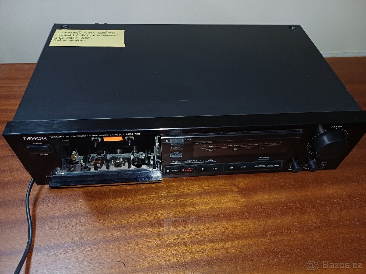 Nabízím tape deck Denon DRM-500 Plně funkční. Nejde o novou - 4