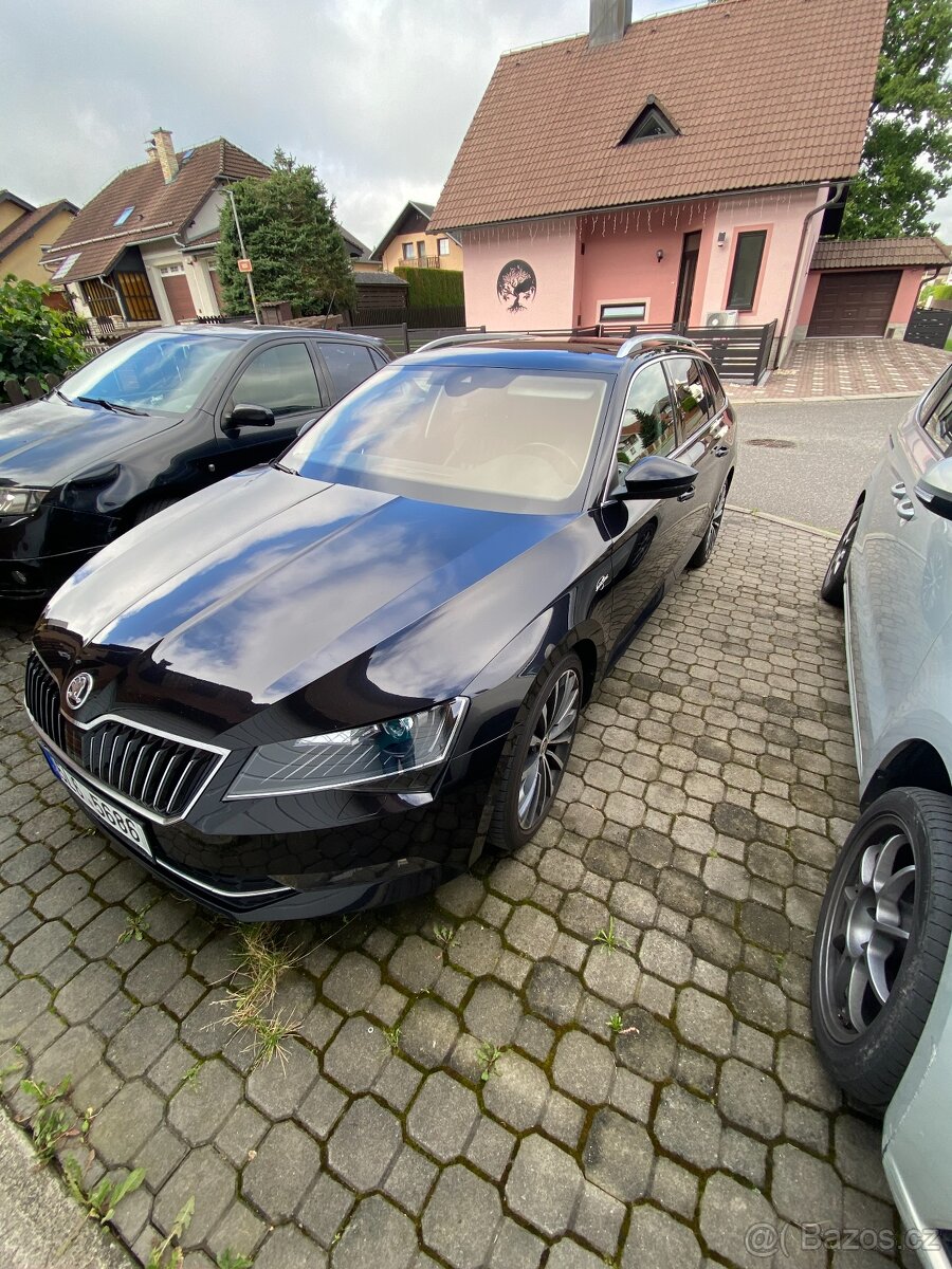 Škoda Superb L&K 140kW 4x4 DSG 80tis km ČR DPH WEBASTO - 4
