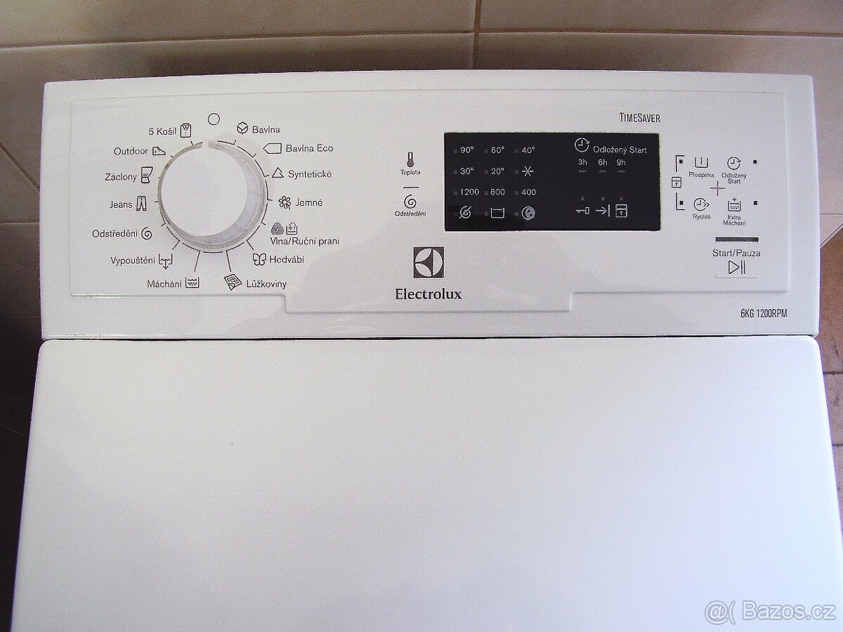 Pračka ELECTROLUX s vrchním plněním - 4