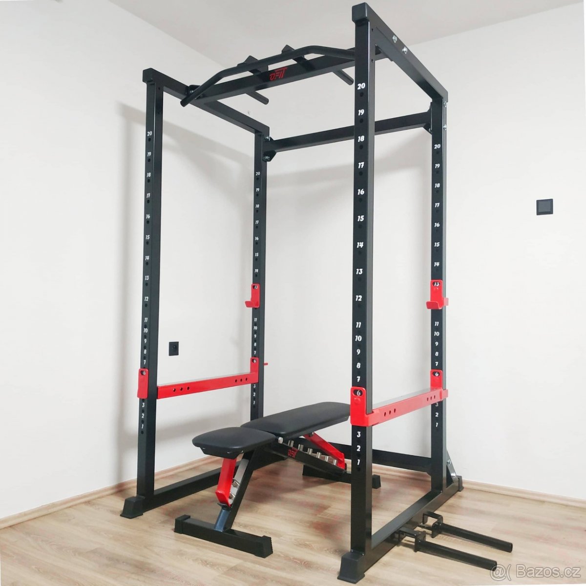 MASIV posilovací klec +lavice, hrazda, bradla - 4