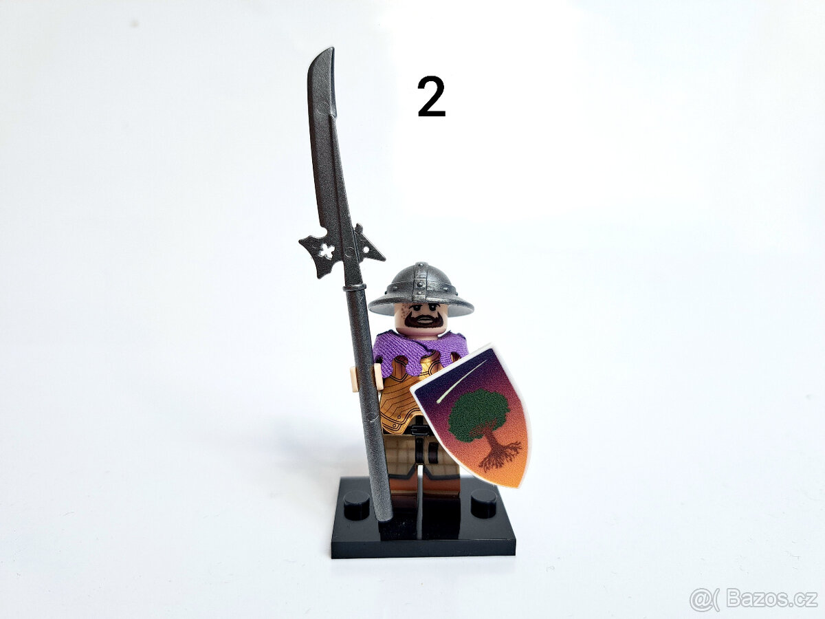 Minifigurky Gotická pěchota (1), typ Lego - 4