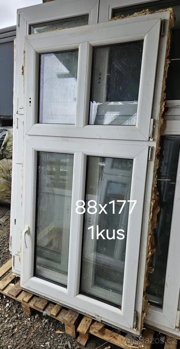 Okna plastová různých rozměrů - 4