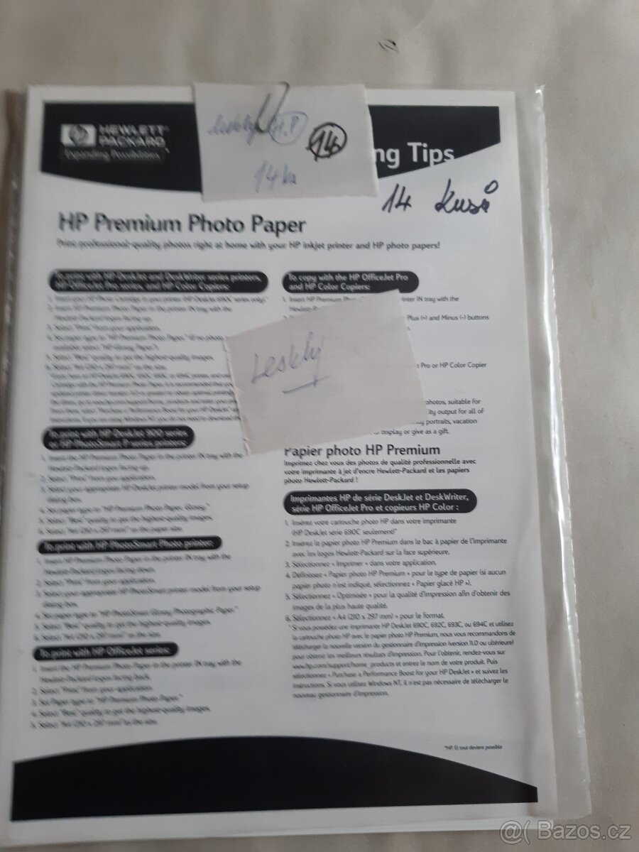 Fotopapíry a etikety - 4
